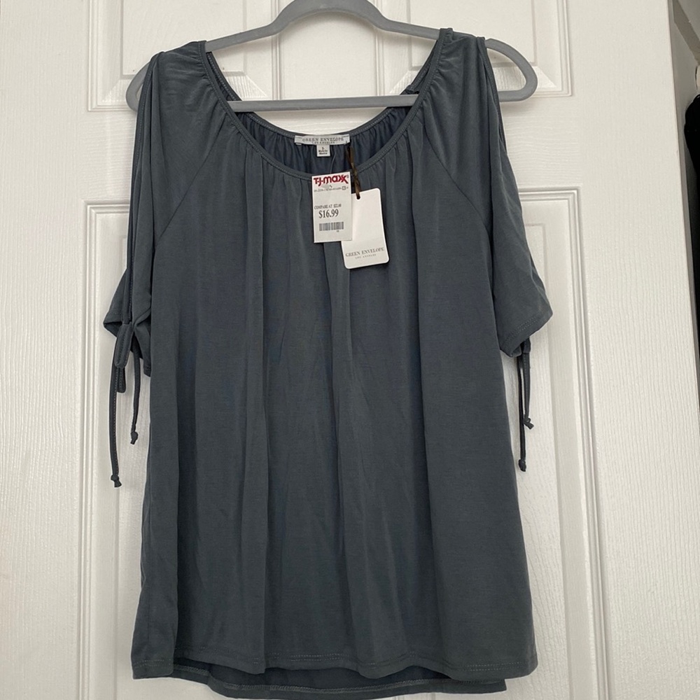 Green Envelope Brand New Large Top